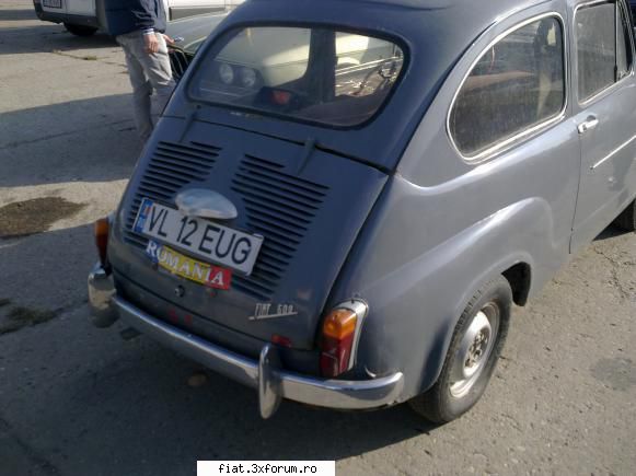 sunt posesorul unui fiat 600d din anul 1965 mai cateva poze