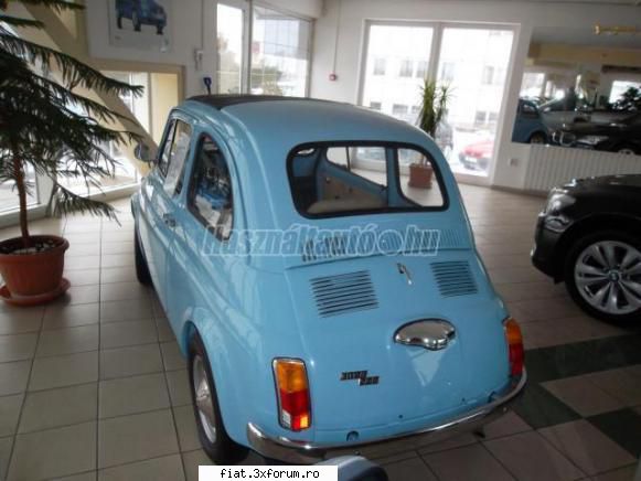 fiat 500 1972 ... nou !!! poza