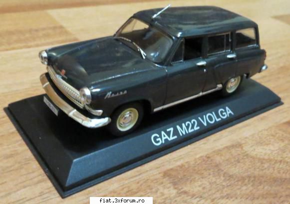 jucarii tabla sau plastic (ro, ddr, ussr, japonia, china) deagostini gaz m22 volga (noi lei