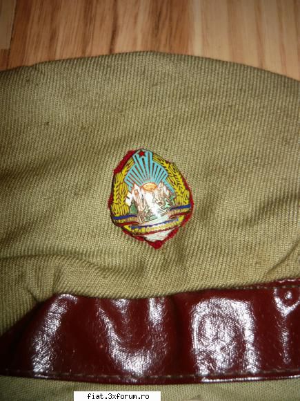 pentru casti vechi armata vopsea pielea originala bereta romaneasca veche -50 lei