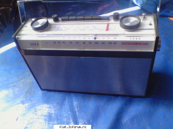 old-radios vand radio saba fabricat anii excelent avand vedere vechimea (50 chiar pentru anii lui.fm