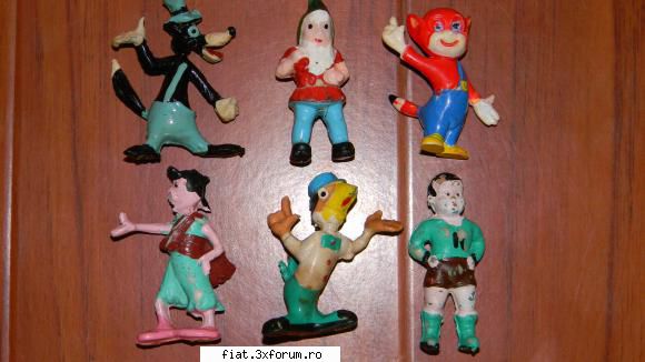 jucarii tabla sau plastic (ro, ddr, ussr, japonia, china) -lot figurine romanesti anii - 