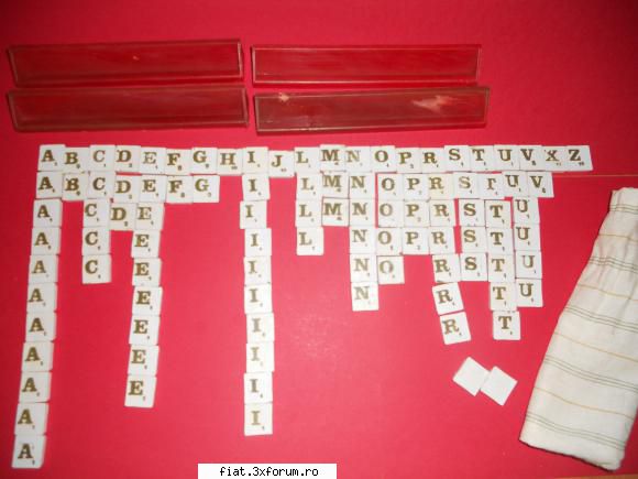 jucarii tabla sau plastic (ro, ddr, ussr, japonia, china) scrabble. joc vechi posibil colectie, anii