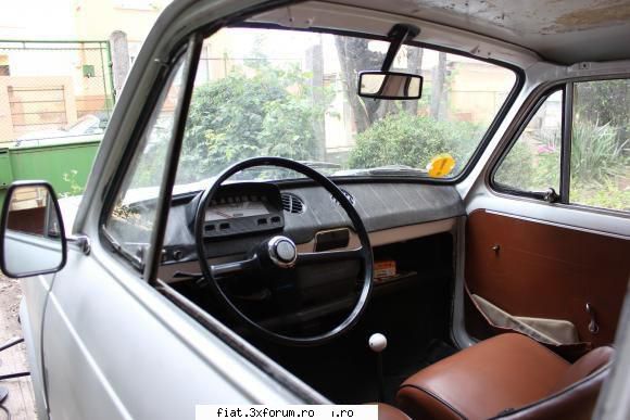 vand fiat 850 1967 90% restaurat interiorul