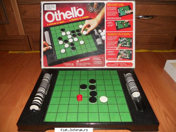 jucarii tabla sau plastic (ro, ddr, ussr, japonia, china) othello "un minut pentru minute learn