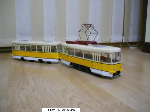machete comanda pentru model tramvai itb v56 schema culoare specifica orasului timisoara.