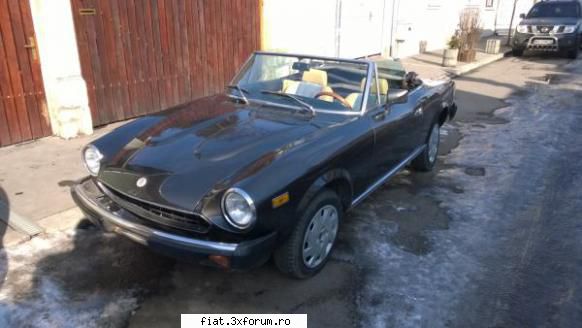 vanzare: fiat 124 spider 1979 vanzare fiat 124 spider 1979