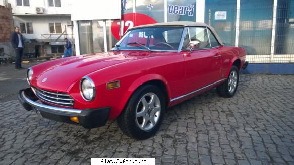 vanzare fiat 124 spider (1976) vanzare fiat 124 spider (1976)