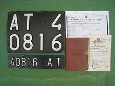 caut acte fiat 600 gasit acte fiat      fiat 600 anno 1960 visura coppia targhe