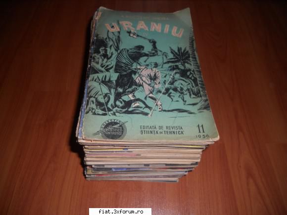 obiecte vechi lot carti povestiri revista stiinta tehnica. are povestirea 1956 prima anul 1956, nr.