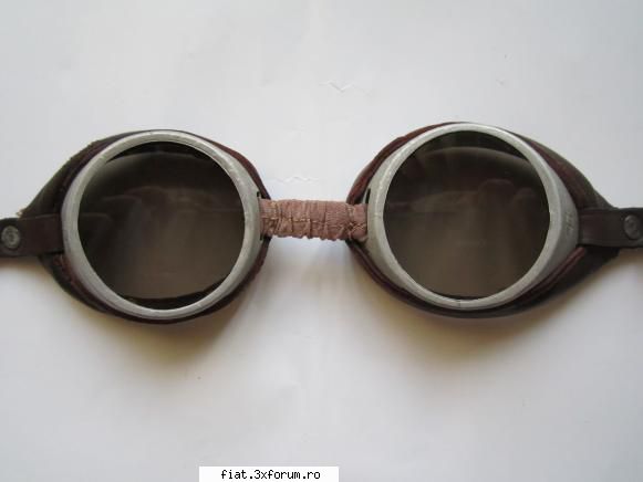 ochelari vintage aviator moto poza
