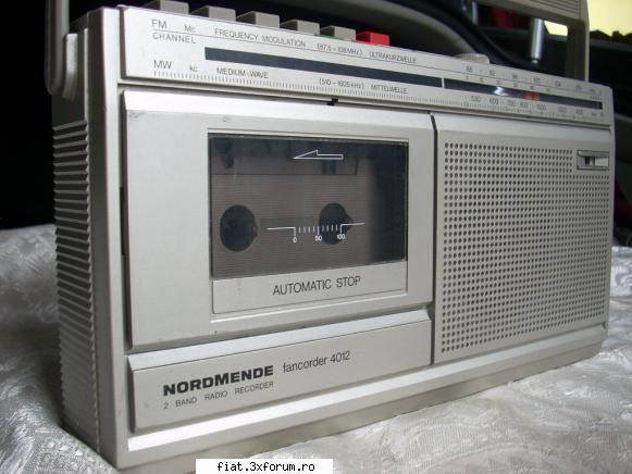 radiouri lotul mari s-a vandut adaug normende fancorder 4012stare perfecta excelent, design clasic
