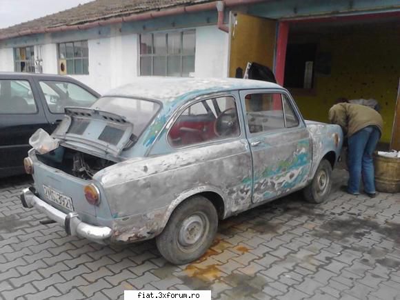 cumpar fiat 850 fiat 850 din 1966. numere vechi, talon.. fiscalul pot scot! motorul ptin timp