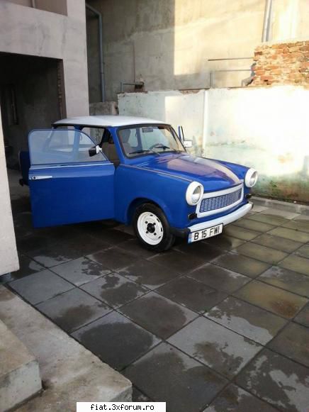 schimb fiat 850 sau vand trabant schimb trabant fiat 850. masina este proportie totu original