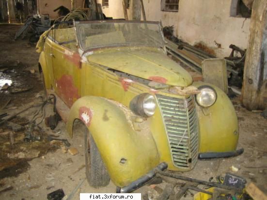 fiat 1100 1934 dupa cum promis, poze