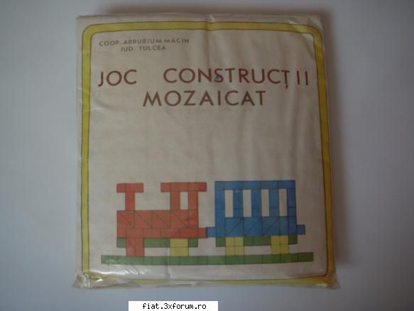 jucarii tabla sau plastic (ro, ddr, ussr, japonia, china) vanzare joc mozaicat, facut de 