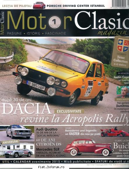 revista motor clasic magazin fost lansata revista motor clasic magazin, publicatie dedicata pasiunii