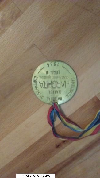 medalie concurs! medalie concurs raliul harghita 1984  150 ron