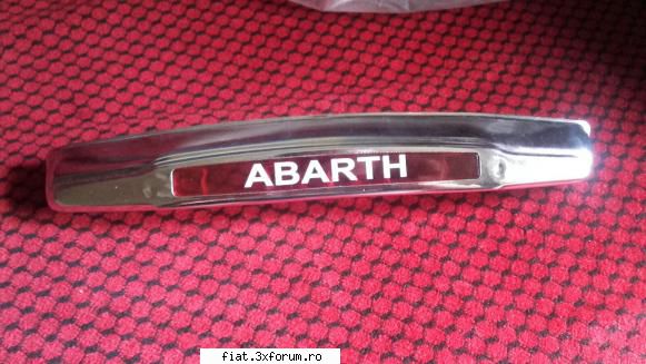 lampa numar abarth ptr fiat vand lampa numar abarth ptr fiat 500/600 chiar pentru 850 merge ron