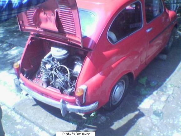1962 Fiat 600D - aici se observa o mica problema la aripa :( , din - Club Fiat 500 & 600
