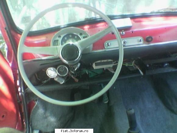 1962 Fiat 600D - cateva poze cu interiorul - Club Fiat 500 & 600