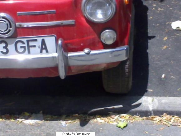 1962 Fiat 600D - un cauciuc cu talon mic si merge perfect - Club Fiat 500 & 600