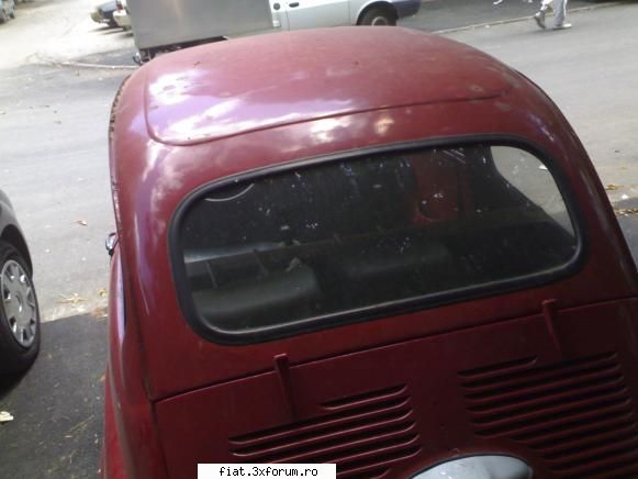 1962 Fiat 600D - plafon , l-am avut indoit datorita unor copii ce - Club Fiat 500 & 600