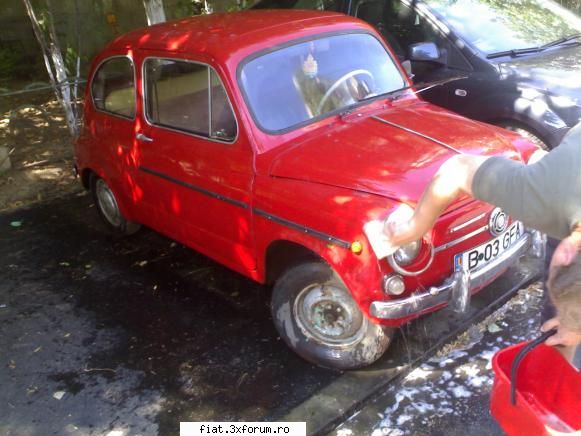 1962 Fiat 600D - sarise ornamentul de la far :( - Club Fiat 500 & 600