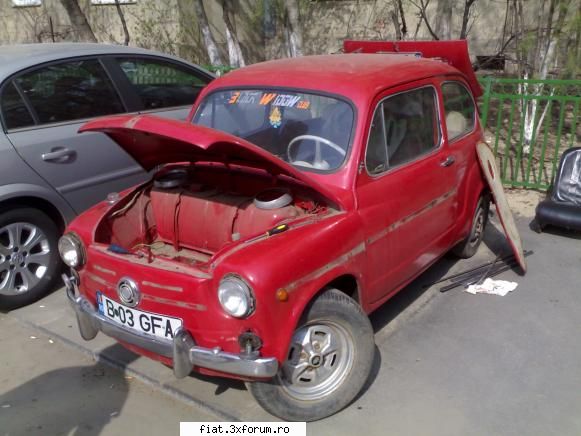 1962 Fiat 600D - una mica din fata :D - Club Fiat 500 & 600
