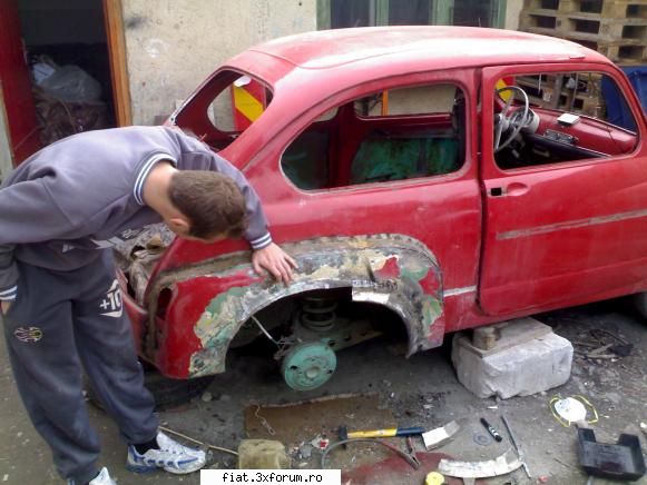 1962 Fiat 600D - aici un exemplu de cum am refacut in intregime - Club Fiat 500 & 600