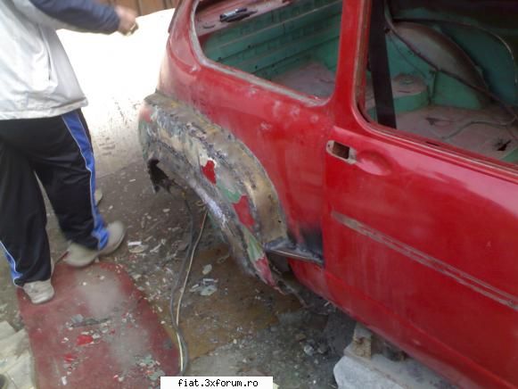 1962 Fiat 600D - era gata pasajul facut din 3 bucati - Club Fiat 500 & 600