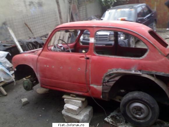 1962 Fiat 600D - avansam usurel si spre fata - Club Fiat 500 & 600