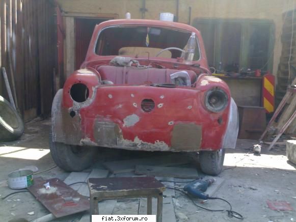 1962 Fiat 600D - am tras un pui mai mare de somn si acum incep iar - Club Fiat 500 & 600