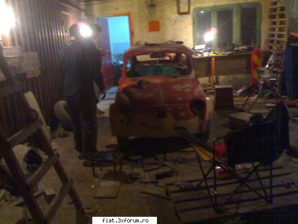 1962 Fiat 600D - noaptea alba , am stat pana la 5 dimineata :) - Club Fiat 500 & 600