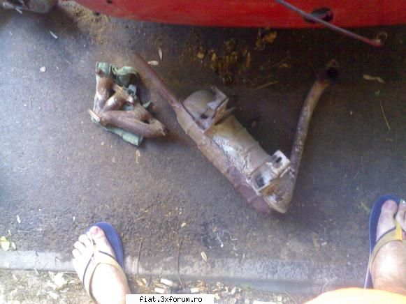 1962 Fiat 600D - "niste" evacuare pe aici :)) - Club Fiat 500 & 600