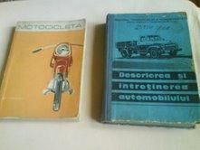 2 carti - Motocicleta & Conducerea si intretinerea automobilului - Salut, Prima trateaza pe larg - Anunturi