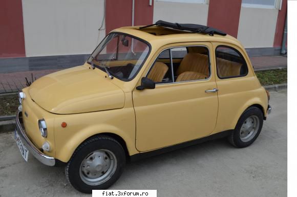 40 de ani si inca sexy ! - Vreau sa-mi prezint " noul " Fiat 500 din 1973 - Club Fiat 500 & 600