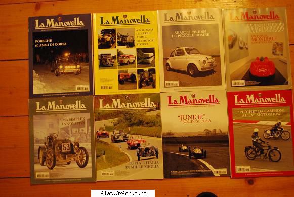 8 reviste auto epoca - 8 reviste "MANIVELA" publicatie lunara a - Classic corner