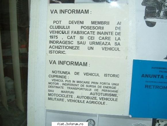 ACR Sectia de Vehicule Istorice - AUTOMOBILIA - Classic corner