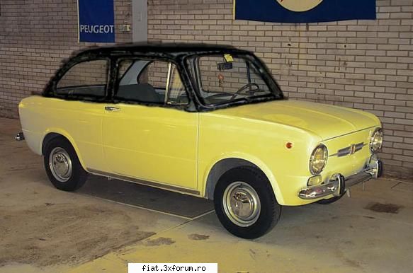 AM FIAAAATTTTTTT , acum la treaba:D - o posibila culoare photoshopata de un prieten - Club Fiat 850