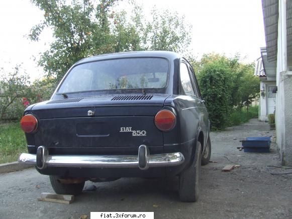 AM FIAAAATTTTTTT , acum la treaba:D - cred ca aproape am terminat de pus totul pe ea - Club Fiat 850