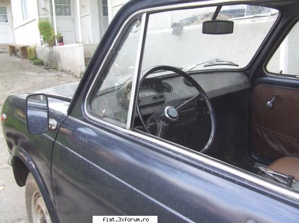 AM FIAAAATTTTTTT , acum la treaba:D - mai in interior care este montat tot doar ca nu e - Club Fiat 850