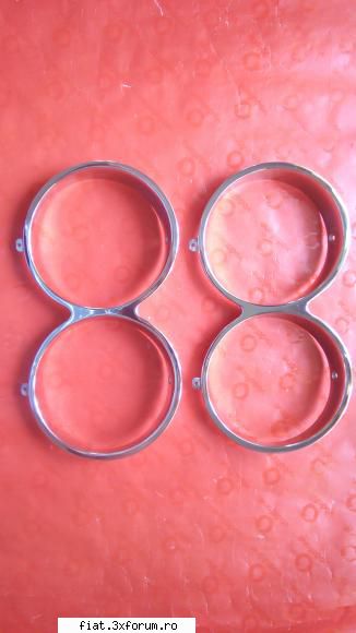 Accesorii Lada / Fiat - "Ochelari" / ornamente cromate , noi , pt - Bursa