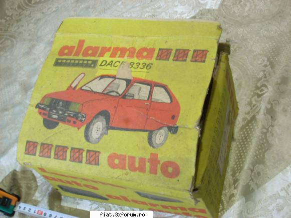 Alarma auto romaneasca - Pret 40 lei tot ce se vede - Anunturi