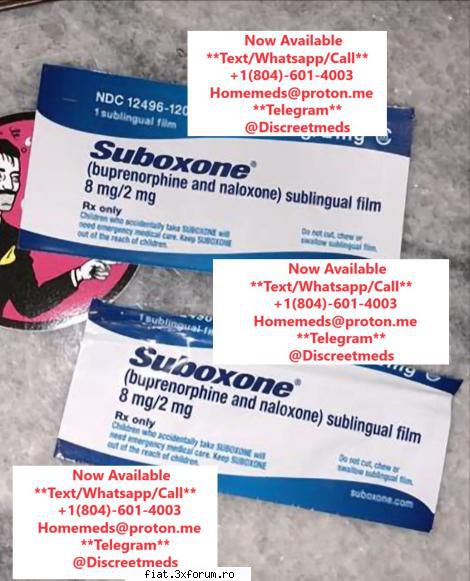 Alert Suboxone 8mg Here Now:+ - Obtain Suboxone 8mg Film online in USA - Club Fiat 850