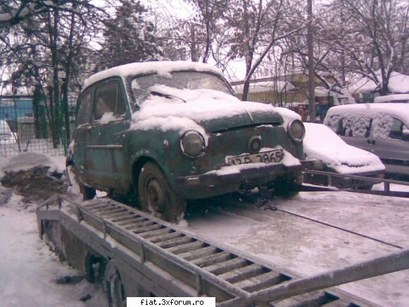 Am facut transplant de Fikati - Am mai scris eu despre masina asta pe forum, era - Club Fiat 500 & 600