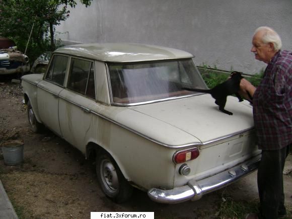 Am si eu un "miletrecento" ;) ! - o tona de praf si murdarie si o pisica iarasi - Club Fiat 1300&1500