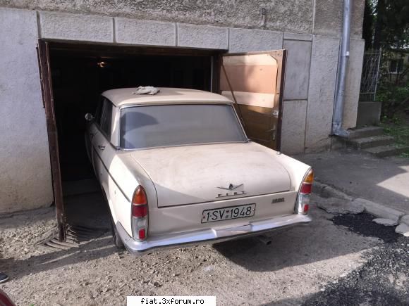 Ambreiaj Fiat 1800 - A ieșit foarte ușor din garaj - Club Fiat 1800