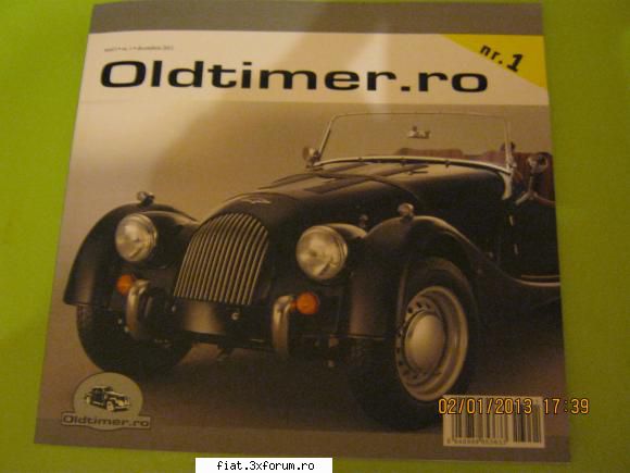 Aparitii editoriale -Revista Oldtimer.ro - gherghin nicolae - Discutii libere