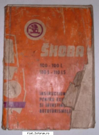 Auto-Anticariat - Skoda L - 100 LS 10 RON - VANDUTA - Anunturi